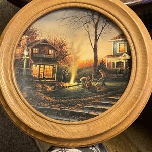 Vintage Aroma of Fall by Terry Redlin Framed Collector’s Plate Ltd. Edition